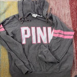 Gray VS Pink hoodie